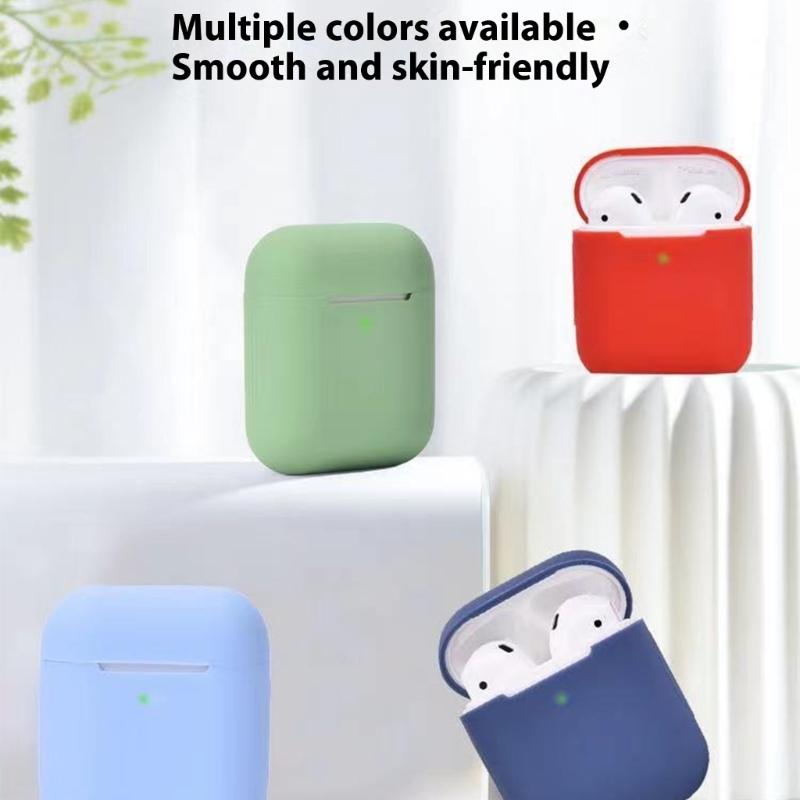 Not Drop Soft Protective Cover Flexible Skin Tight Fit Easy Installation Shock Absorbing Earbud Covers for Earbud 1/2