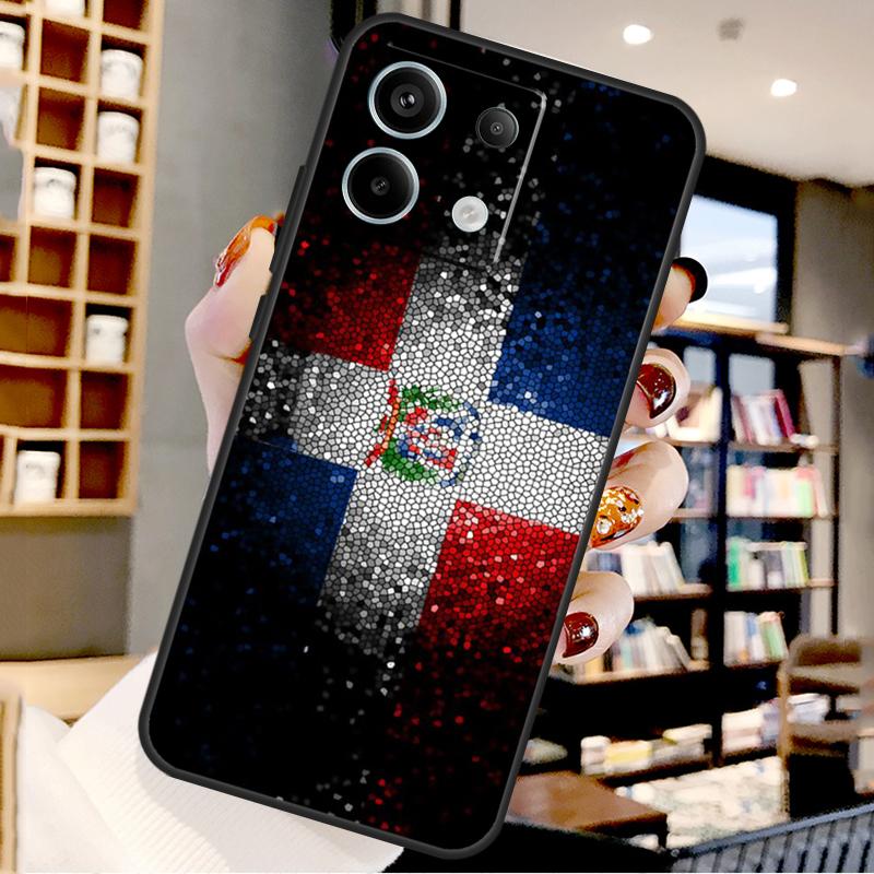 Dominican Republic Flag For Xiaomi Redmi Note 14 Pro 9 10 11 12 13 15 Pro Plus Case For Redmi 15 15C 14C 12C 10C 13C