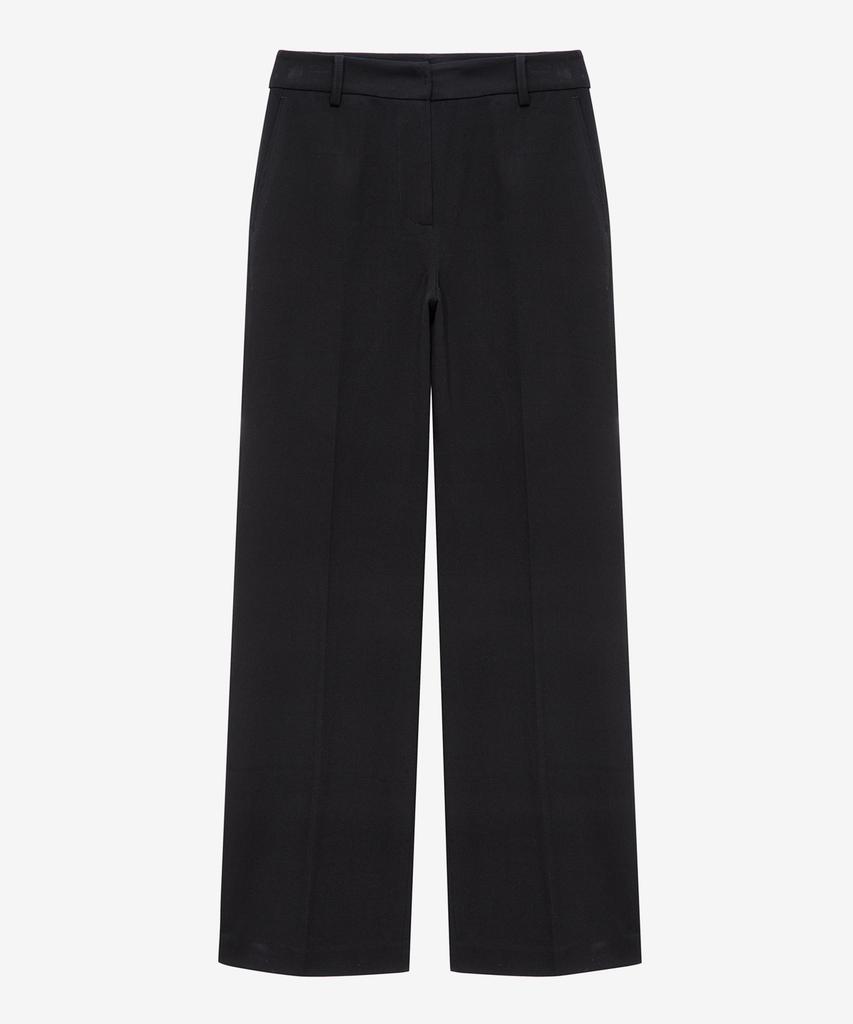 MIND BRIDGE WOMEN [On][W][Double Pleat Option] Four Seasons Daily Wide Slacks - 2 Colors