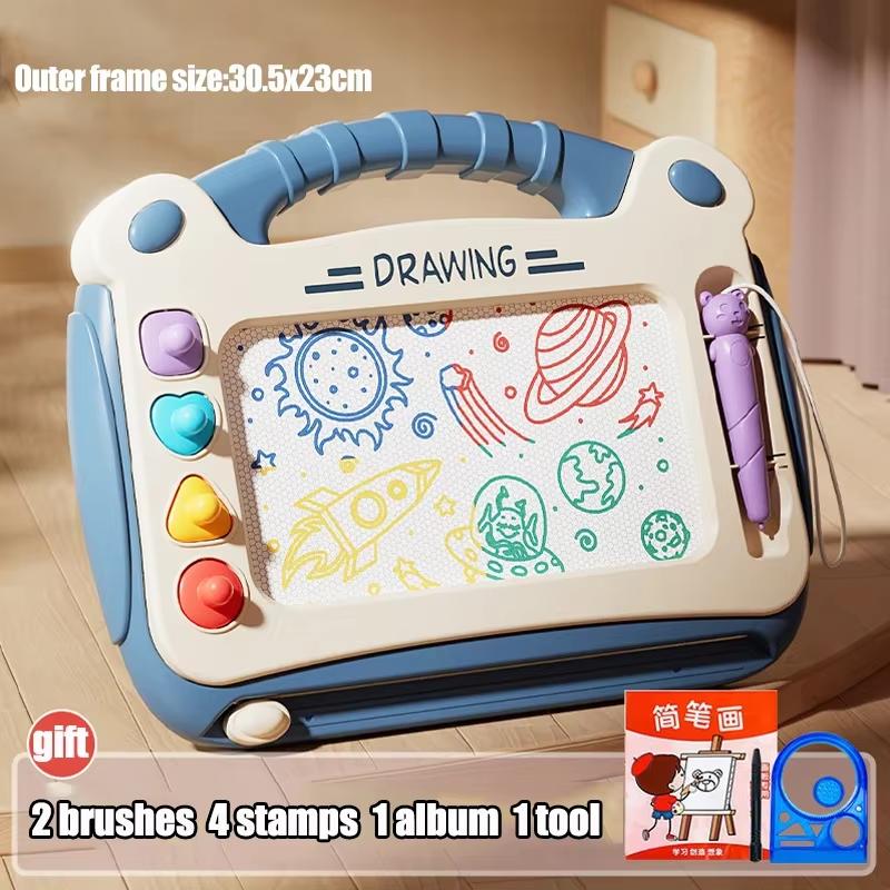 Baby Magnetic Drawing Board Educational Toy for Toddlers Boys and Girls Safe Erasable Doodle Sketch Writing Pad for Kids