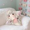 Cute Anime C-Chobits Kawaii Throw Pillow Covers Pattern Cushion Cover Suitable For Sofa Bedroom Car Pillow Cover