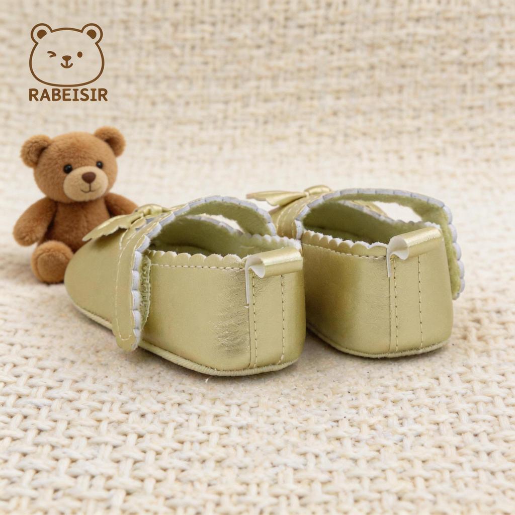 Baby Princess Non-Slip Toddler Shoes: Breathable, Pre-Walking Footwear