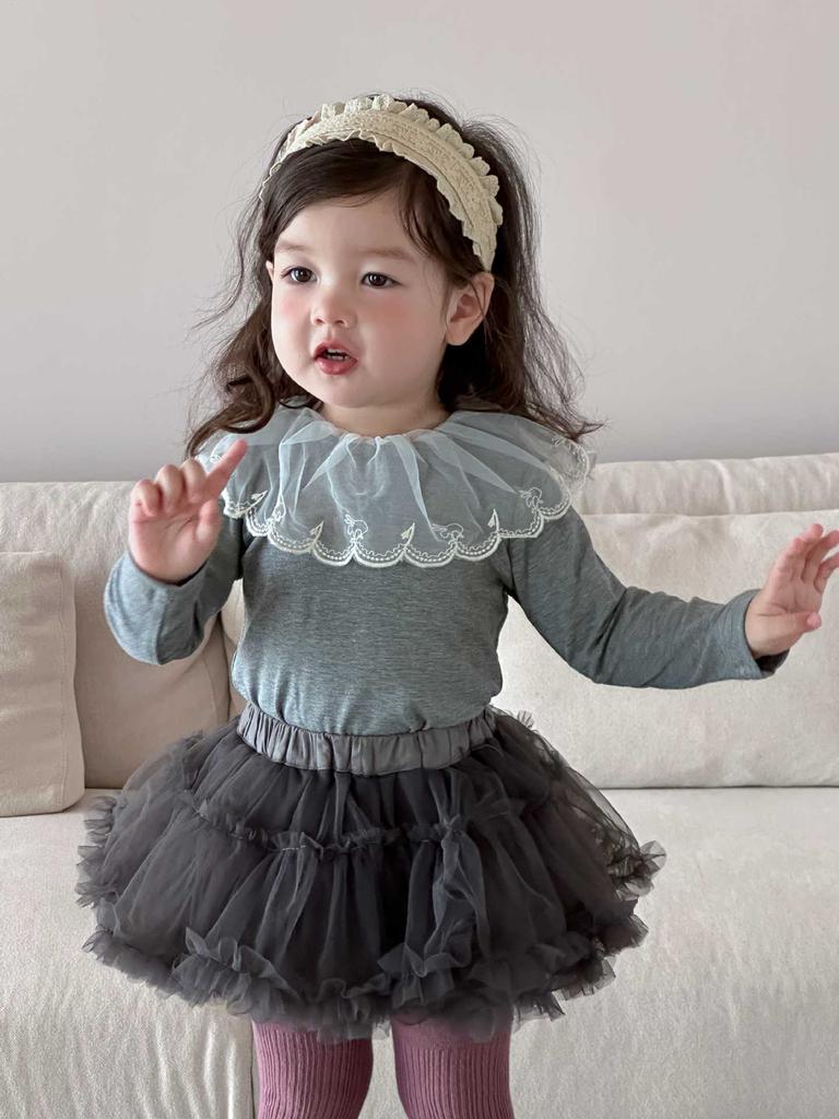 Children's autumn long-sleeved sweater jacket new children's clothing baby autumn clothing girls base set