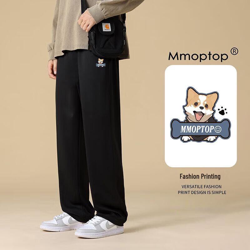 MMOPTOP Herren Trendige bedruckte Freizeithose