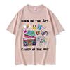 Born in The 80s Raised in The 90s Funny Meme Tshirts Unisex Women Casual Cotton Vintage T Shirts Male 90s Oversized Short Sleeve