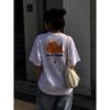 Converse Seoul CiTy Graphic T shirT whiTe Mch647 001
