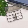 New Fresh Style Transparent Contact Lens Cases - Set of 6 Pairs