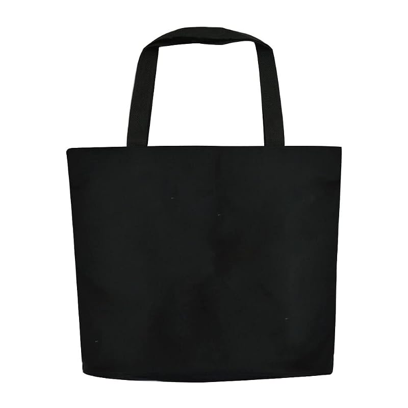 Yamani Kumamon Large Tote Bag with Zipper, Black 11546