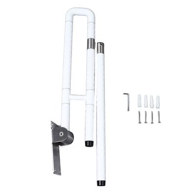 60cm Length Toilet Grab Bar Foldable Luminous Effect Stainless Steel Bathroom Safety Hand Bar with