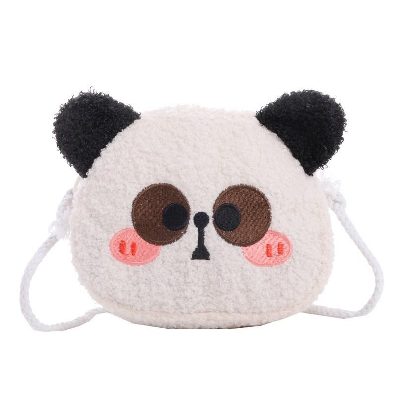Plush Cartoon Rabbit Bear Animal Shoulder Bag For Kids With Loadreducing Design For Daily Use