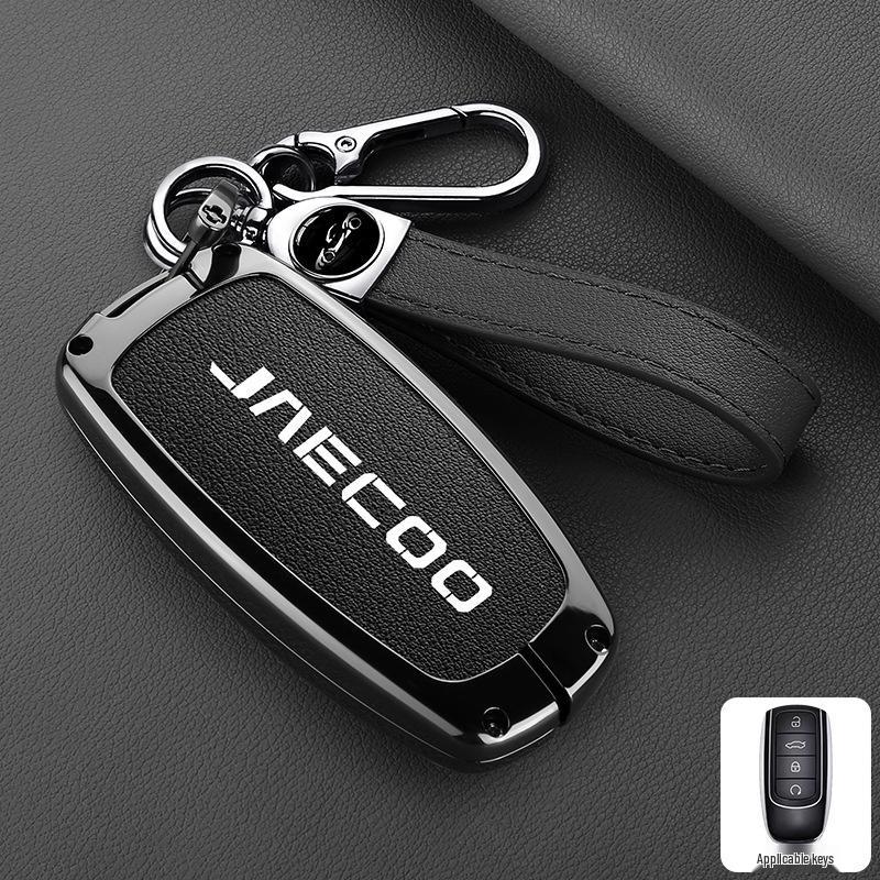 Chery Tiggo 8 PRO J8 J7 için JAECOO Metal Akıllı Anahtar Kılıfı - Kişiselleştirilmiş Uzaktan Kumanda Kapağı