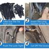 Design Plastic Cable Ties Tool Fasteners Car Body Nylon Universal Cable Tie Buckle Heavy Duty Zip Ties Holder Pin Button