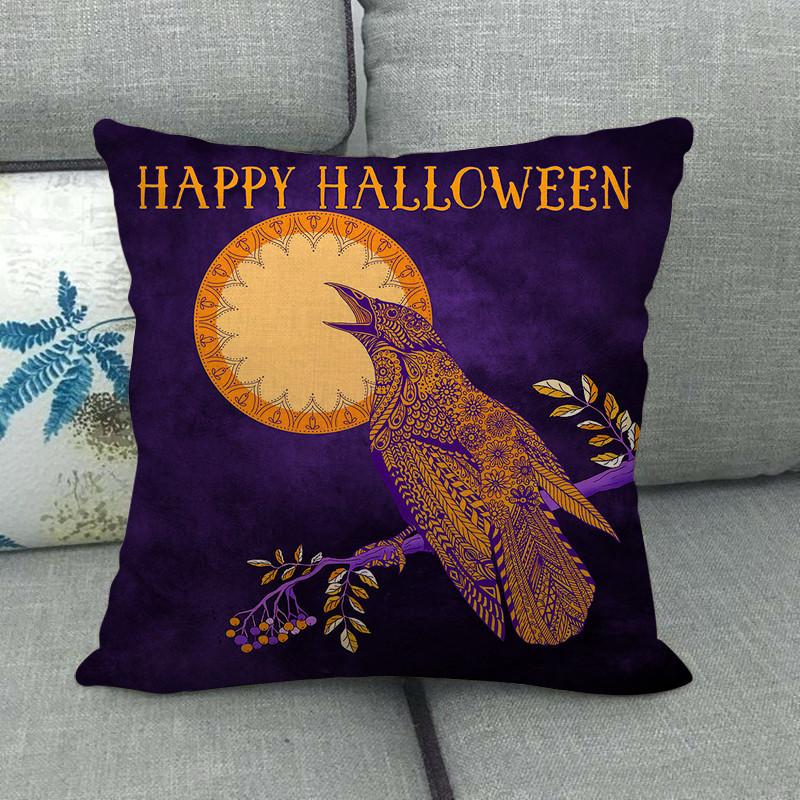 Autumn Animals: Dogs, Squirrels, Wolves, Raccoons Digital Printing Short Plush Pillow Covers For Car Sofa Office Cushion Cover