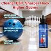 Pulitore per Bowling 100ml Spray Lucidante con Panno Accessori Palla da Bowling per Principianti Giocatori di Bowling Uomini Donne Palestra Biliardo Golf