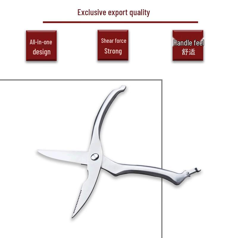 Abay Stainless Steel Kitchen Shears