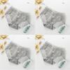 4Pcs Seamless Women Sexy Lace Panties Cotton Breathable Underwear Girls Briefs Low Waist Underpants