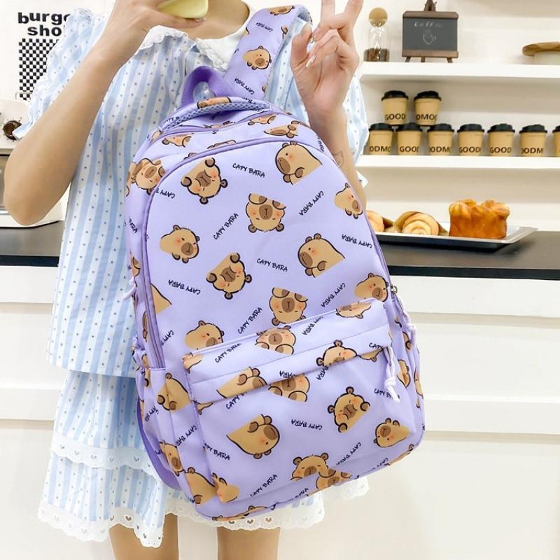 Cute And Stylish Backpack Cartoon School Bag For Middle And High School Students Large Capacity Backpack
