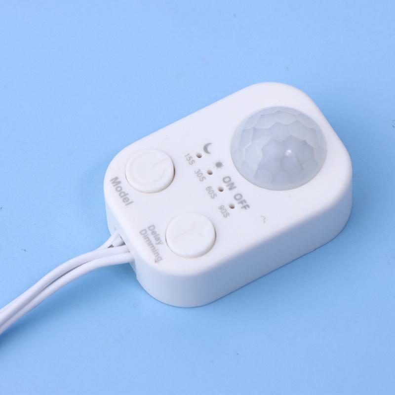 1/2 Stück DC 5V-24V USB PIR Menschlicher Bewegungssensor Detektor Schalter Körper Infrarot Bewegungssensor Timer für LED Lichtleisten