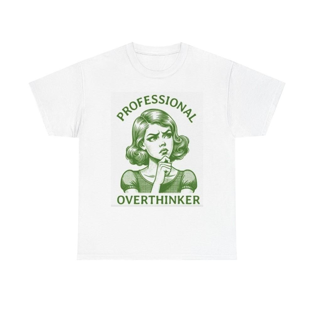 

Professional Overthinker Graphic T Shirt Women s Cotton Tee BRAND NEW S
