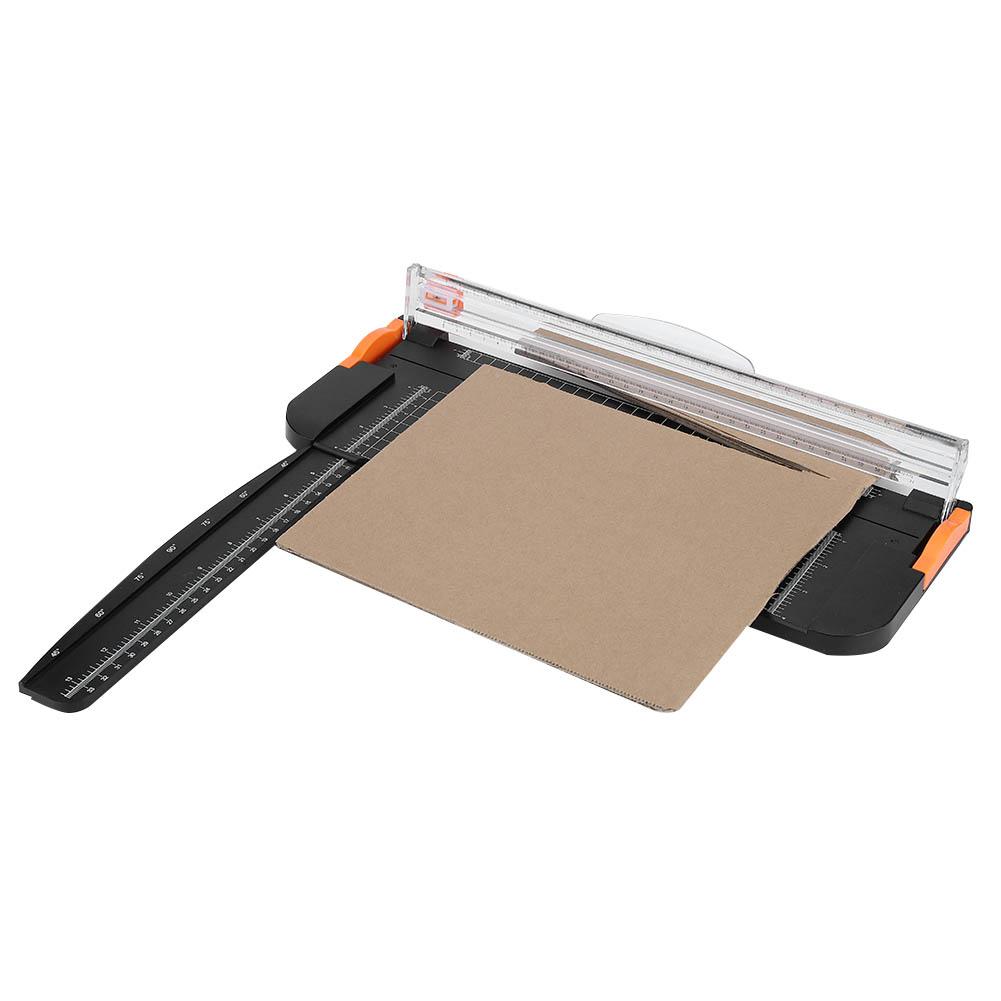 Cutter portabil glisant pentru hârtie, trimmer, mașină de tăiat, tăietor foto pentru etichete, rechizite de birou