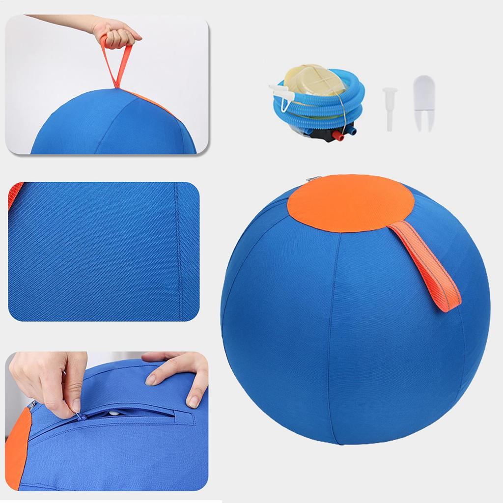 Resistant Pet Balls Large Ball For Dog Outdoor Dog Ball Toy Inflatable Large Balls Toys Herding Ball For Border Collies