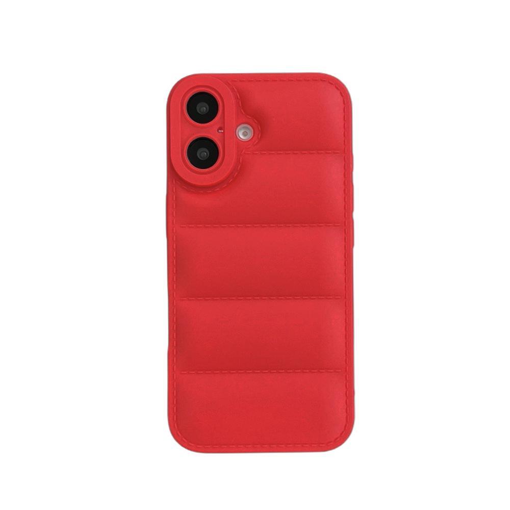 Solid Color TPU Drop-Proof Protective Case for Apple iPhone 11/12/15 Pro/16