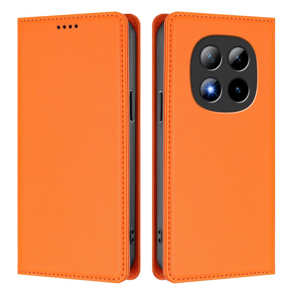 Für Xiaomi Poco M8 Pro 5G/Redmi Note 15 Pro+ 5G (Global) Leder Geldbörse Hülle Magnetverschluss RFID-Blockierung Handyhülle