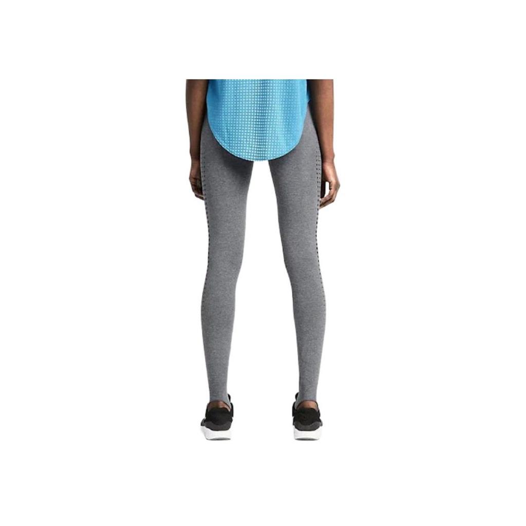 Nike Polka Dot Print Slim High-Waisted Thin Leggings Women leggings Gray 643046-091