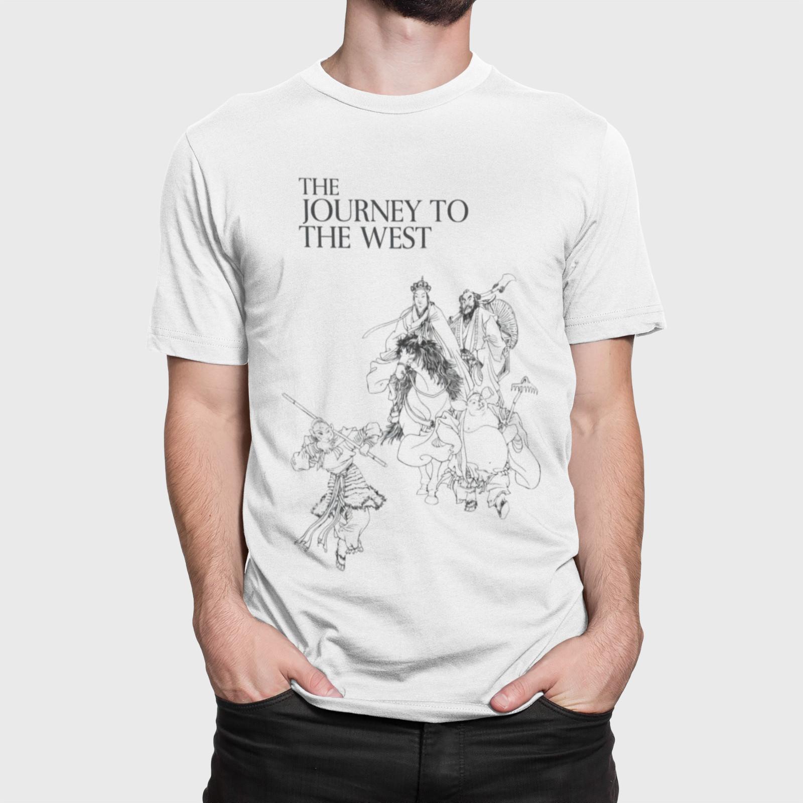 Journey to the West T-Shirt | Retro Monkey King Group Graphic Tee S