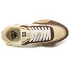 Kappa Retro Fabric Synthetic Leather Two-Layer Cowhide Non-Slip Wear-Resistant Lightweight Low-Top Running Shoes Unisex sneaker K0DX5MM08F-602