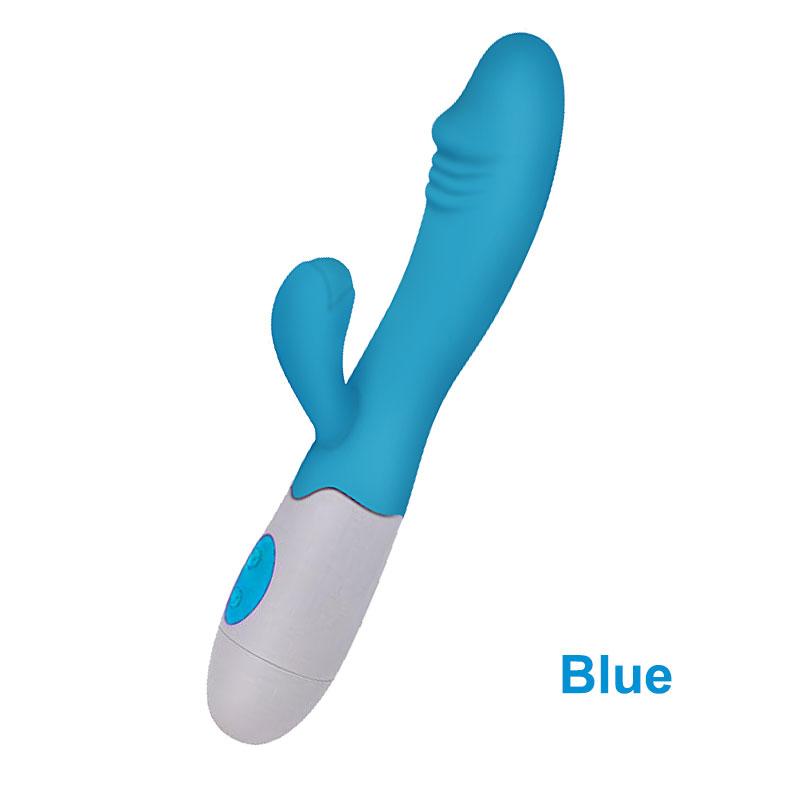 Dildo Vibrator 10 Snelheden G-spot Vagina Clitoris Stimuleren Siliconen Speeltjes voor Vrouw