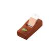 108MM Wooden Handheld Mini Woodworking Plane - Mahogany Square Trim Plane Knife Without Handle