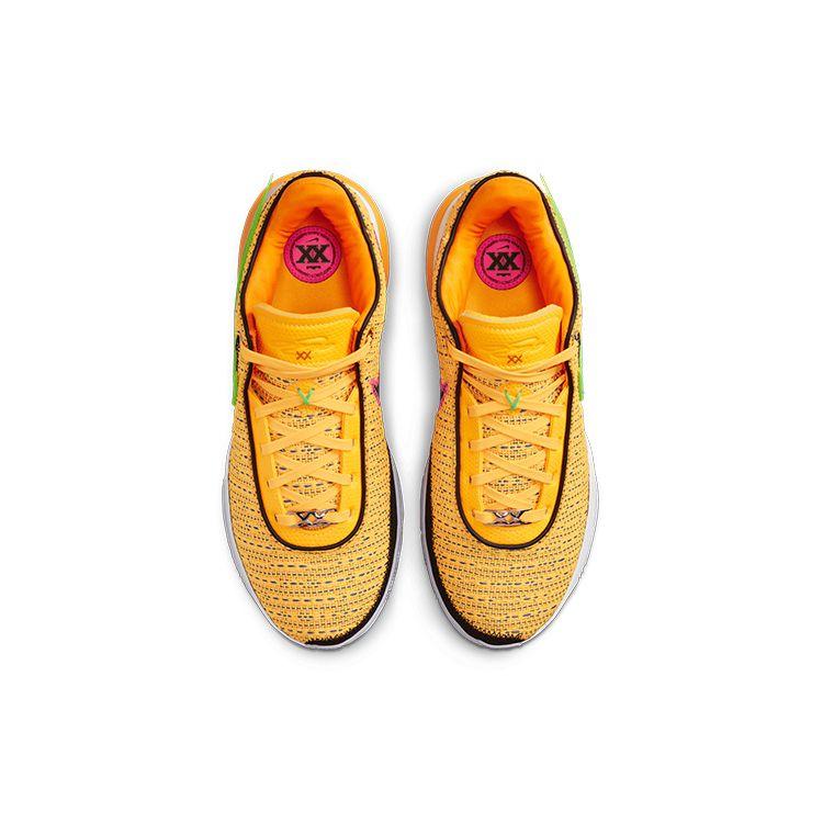 Nike LeBron 20 EP James Gang Unisex Sneakers Orange Laser-Orange Racer-Blue DJ5422-801