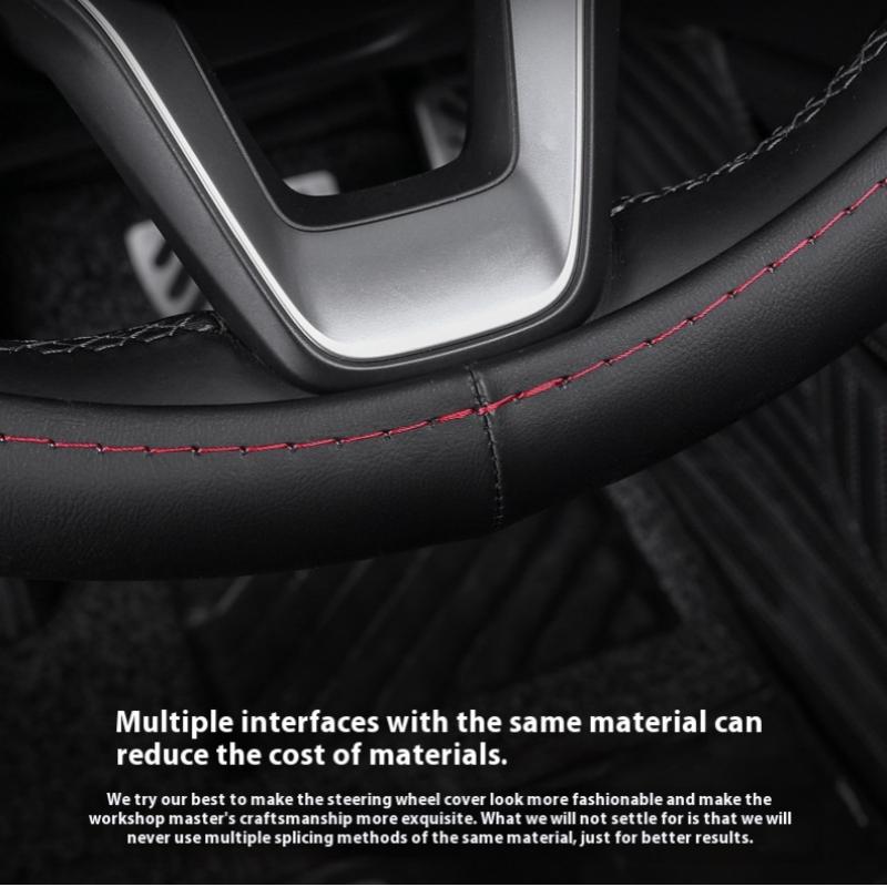 For Chevrolet Malibu Sail Equinox Cruze Cavalier Blazer Menlo Bolt Aveo Onix Capti Cavalier Ultra-thin Car Steering Wheel Cover