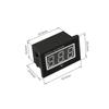 10PCS/lots DC2.5-30V Digital Digital Display Voltmeter/Reverse Connection Protection V40D Full Waterproof/Two-Wire