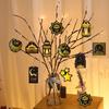 Ramadan Decoration 2026 Eid Mubarak Hanging Pendant for Plant Pot Islamic Muslims Home Decor Ramadan Kareem Pendants