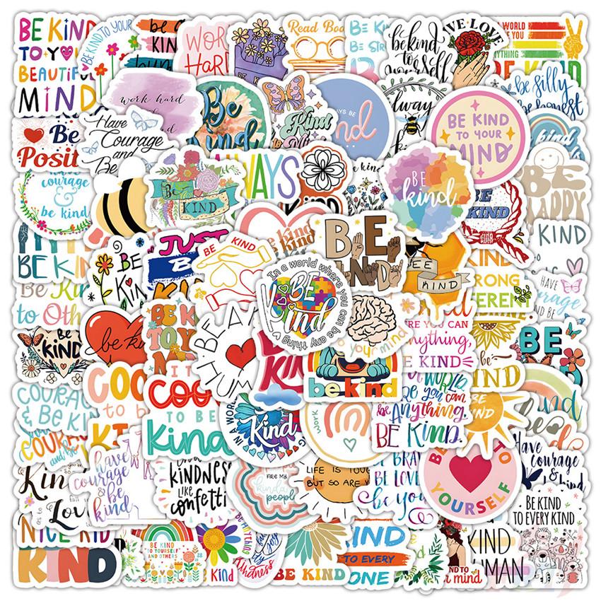 

100 шт./компл. будьте добры . Забавные художественные мини-наклейки DIY Модные наклейки