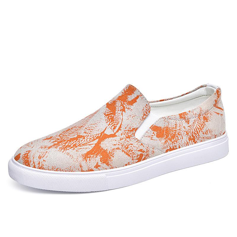 

Новые большие размеры 47 кеды мужские европейская станция молодежный тренд повседневные лоферы белые туфли 47 оранжевый