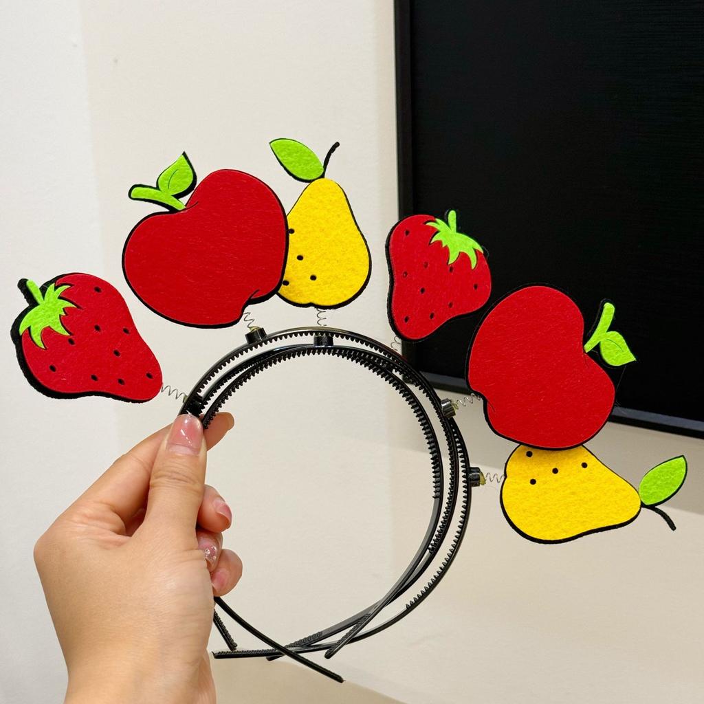 Children'S Day Performance Program Headband Decoration Fruit Headband Party Photo Headband Creative Headband