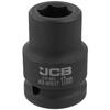 JCB Impact Socket 3/4" 17mm 6-Point Cr-Mo Socket Wrench