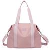 Nylon Zipper Shoulder Bag  Travel Handbag  Solid Versatile  Casual  Soft  Simple  Commuting  Fitness
