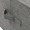 Storage Boxes 2 Pcs Fabric 50 X 30 X 25 Cm Anthracite