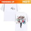 Custom Rapper MGK Lost Americana Tour Album 2025 Cover T Shirts Unisex Unisex Machine Gun Kelly Tshirts Hip Hop Oversized 100 Cott