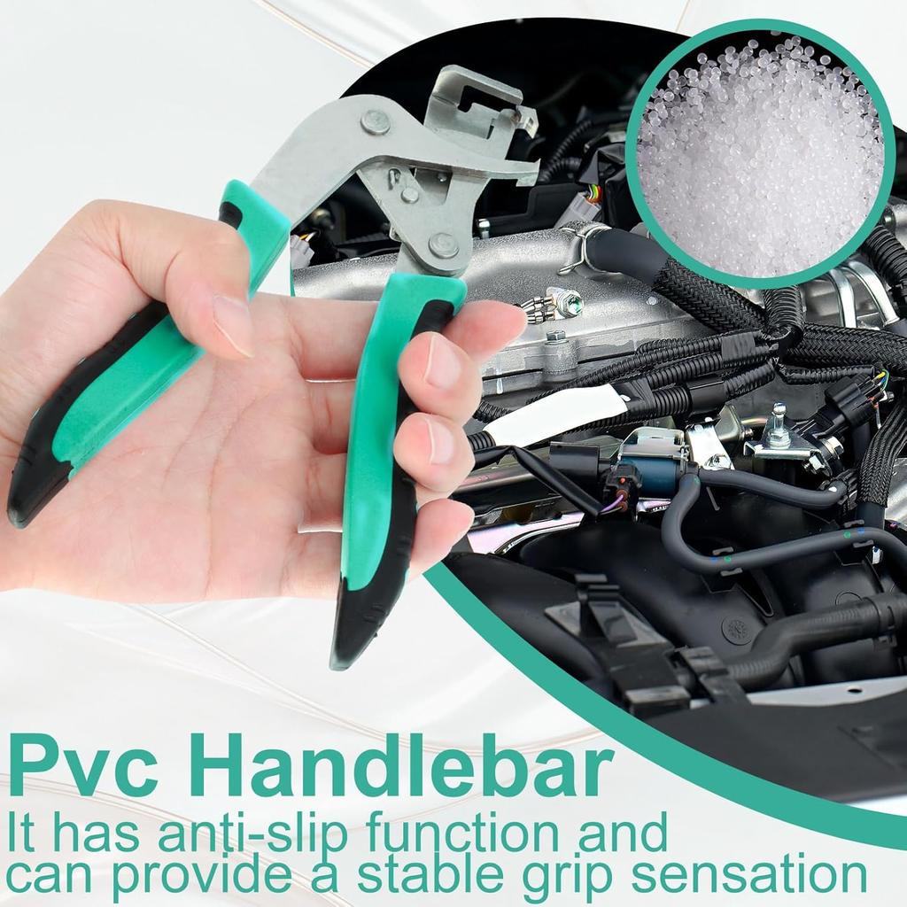 Car Clip Pliers Panel Clip Pliers Car C-Lip Remover Tool Easily Removes Plastic Fasteners And Rivets