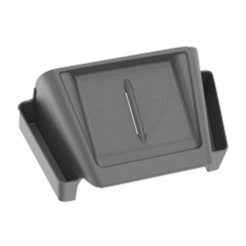 Silicone Non-Slip Wireless Charging Pad with Pocket for Tesla YL Console