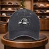 A HelicopterPrinted Baseball Cap a Casual Duckbill Hat Stylish And Adjustable for Outdoor Use Suitable for Travel And Beach