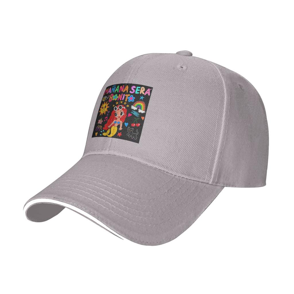 Unisexana Sera Bonito Karol G Cap Casual Baseball Caps Adjustable Hat Hip Hop Summer Unisex Baseball Hats Customizable