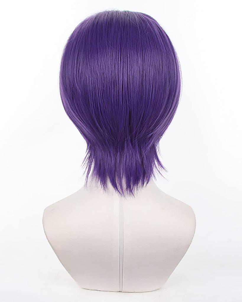 Mikage Reo Cosplay Mikage Reo Short Anime Costume Accessory for and Includes Wig High-quality Wig, Wig, Style, Heat-resistant, Parties, Events,
