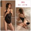 Women's Backless Cami Comfy Lingerie Costume Set for Summer