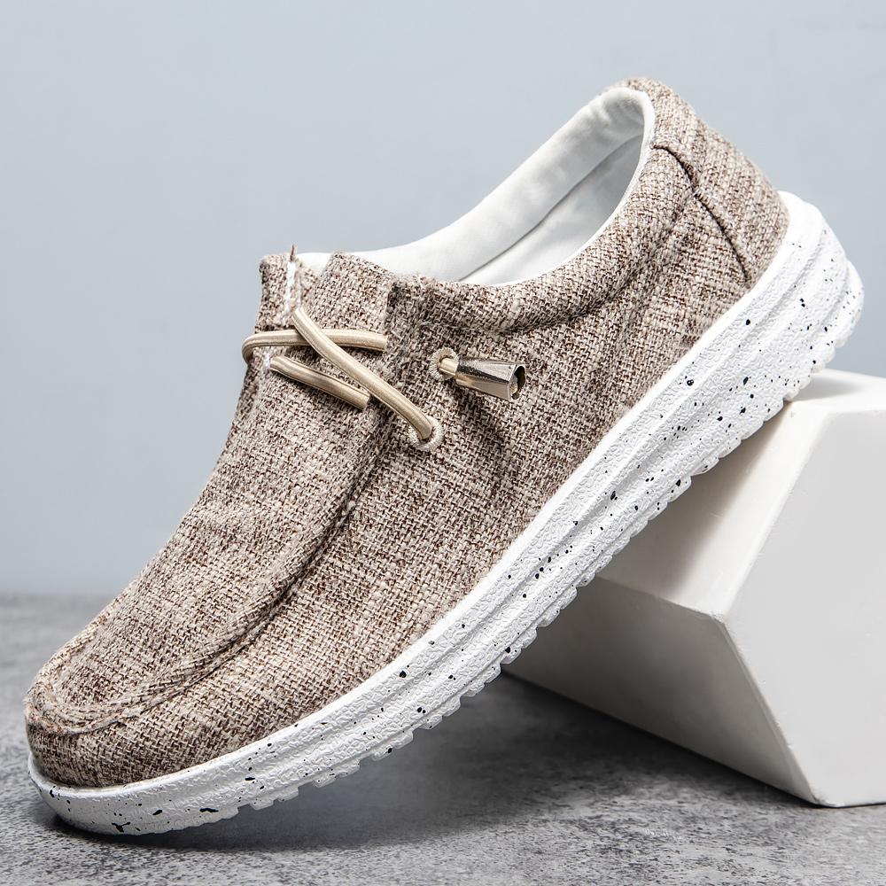 Модні жіночі лофери на плоскій шнурівці Легке парусинове взуття з леопардовим принтом Жіноче зручне дихаюче повсякденне взуття для прогулянок великих розмірів